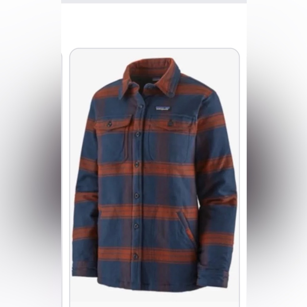 Patagonia Women's Insulated Fjord Flannel Jacket, Size S